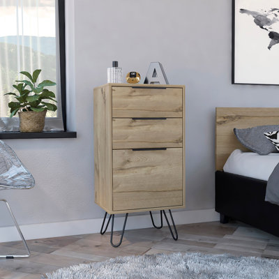 45cm W 3 - Drawer Chest of Drawers