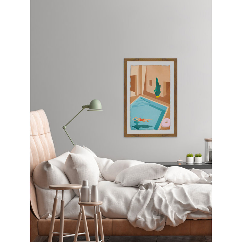 « float ii », impression encadrée, H 18 po x l 12 po x P 1,5 po