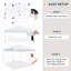10 pi. L 10 pi. D auvent escamotable en acier-87936696
