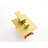 10" Bathroom Shower Fixture - Wall Mounted Rain System Brushed Gold One Handle Head-118088739
