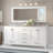 Minnich 78"W x 22"D Double Sink Bathroom Vanity with Undermount Porcelain Sink-28852127-101785635