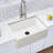Single Bowl Fireclay Kitchen Sink-89339899-89339900