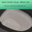 Toilette intelligente grise matte avec bouclier en mousse Yingze-132713597