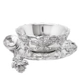 Fleur De Lis Condiment Server
