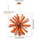 Elide 10 - Light Solid Wood Spider Chandelier
