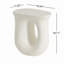 Table d'appoint d'extérieur MGO, finition terrazzo d'aspect travertin pour patio / terrasse / jardin