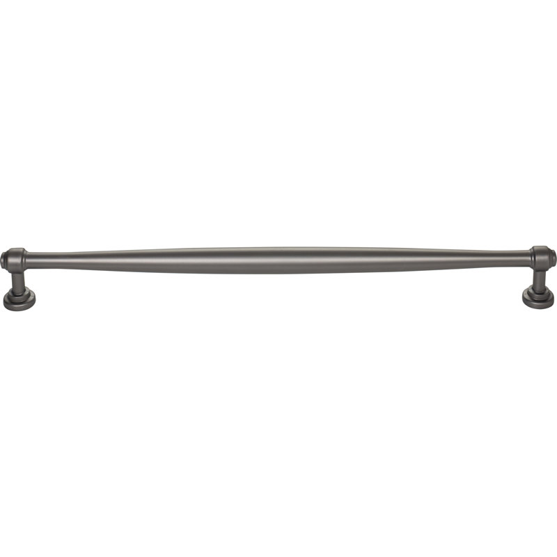 Ulster Bar Pull, Ash Gray, 12" Center to Center