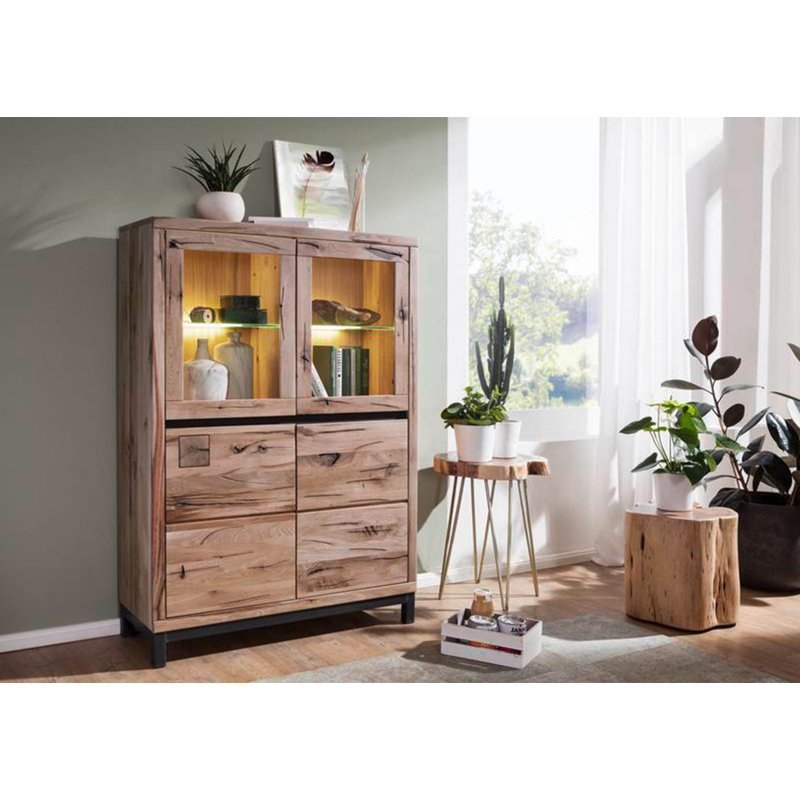 Villanders Display Cabinet, Bianco