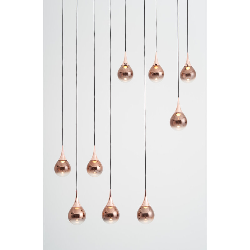 Paopao 10 - Light Pendant, Copper