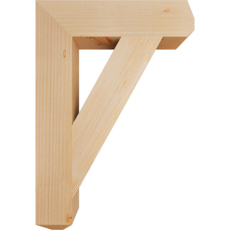 Support pour artisan traditionnel, H 26 po x l 3,5 po x P 18 po, Douglas (lisse)