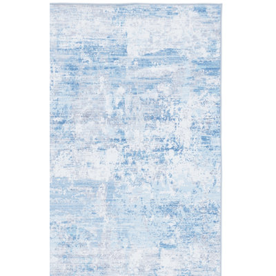 Tapis gris / bleu clair Malibu 944
