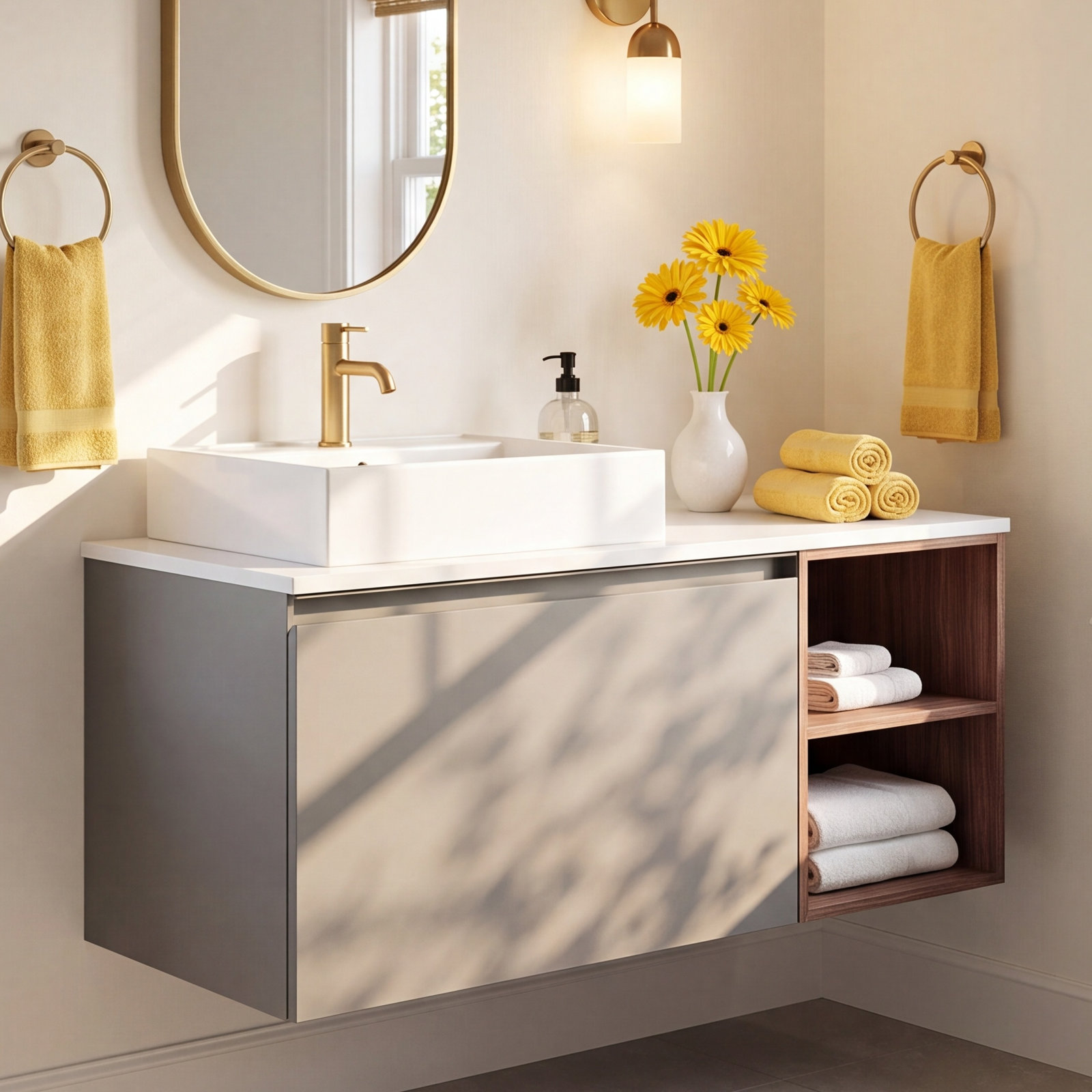 Shelley 42" Cedar Single Bathroom Vanity