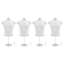 Ensemble de 4 présentoirs à mannequins mâles-109681711