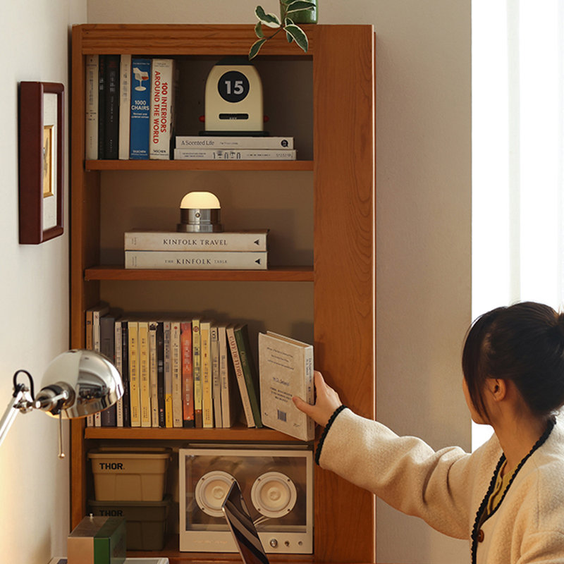 Bibliothèque de rangement à la mode