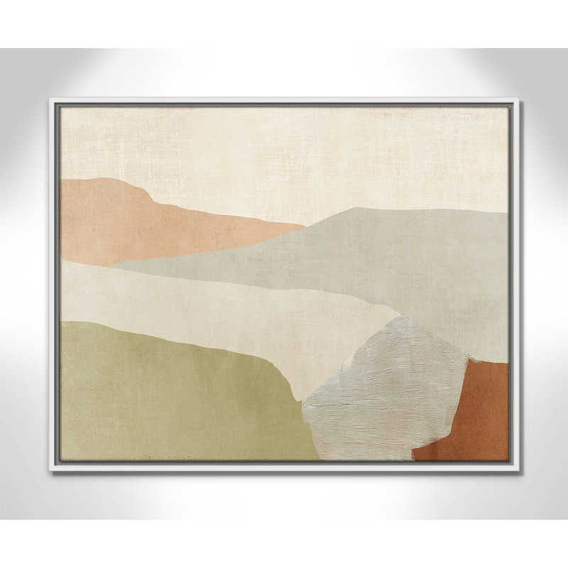 Pastel Views, White , 23.5" H x 29.5" W x 2" D