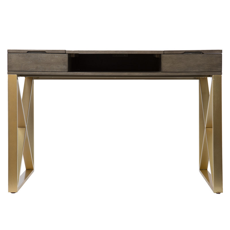 Bardmont Metal Base Writing Desk