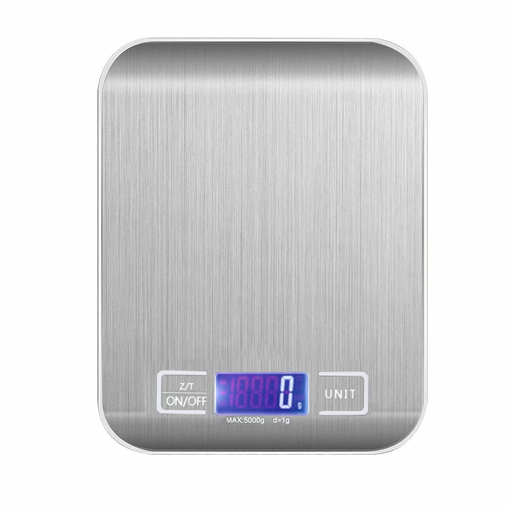 Digital Kitchen Scale Digital Weight Grams and Ounces (Stainless