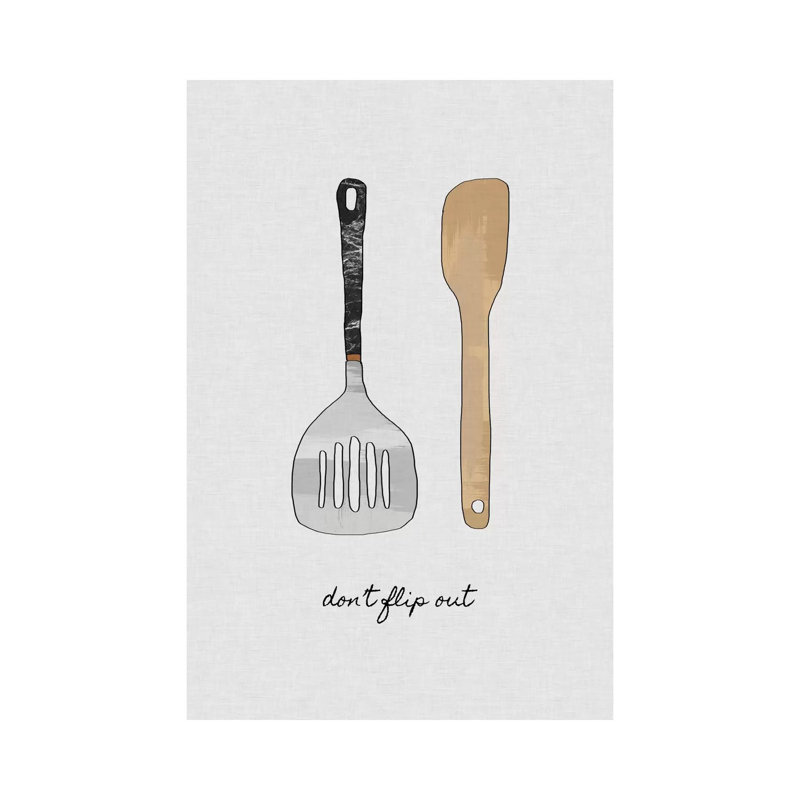 Don't Flip Out - Wrapped Canvas Print, 30.48cm H x 20.32cm W x 1.91cm D