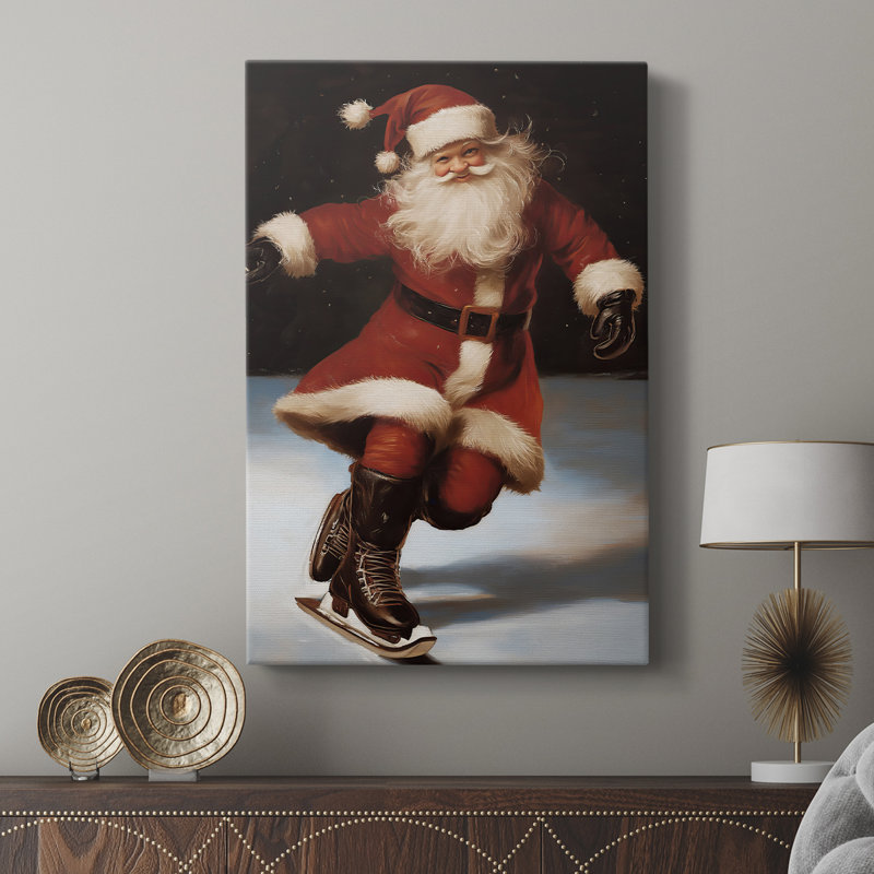 Art des Fêtes de Noël - série 2-CLXI - galerie sur mesure, H 12 po x l 8 po