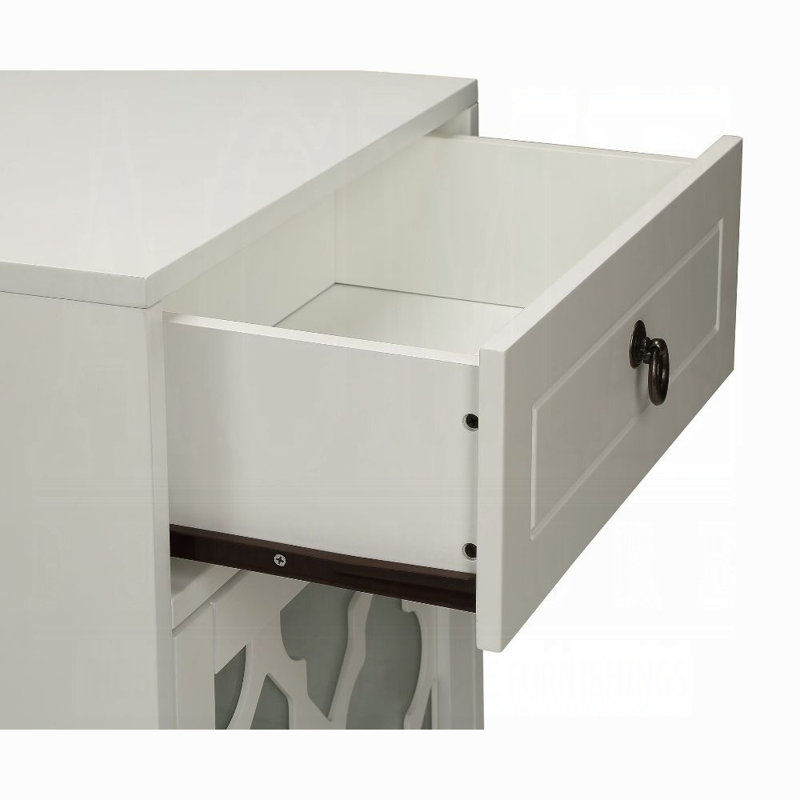 Ceara Accent Table, Ivory