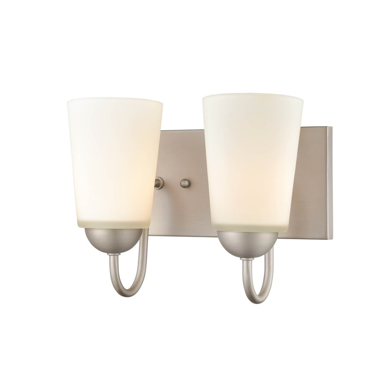 Ardak 2 - Light Dimmable Vanity Light, Satin Nickel