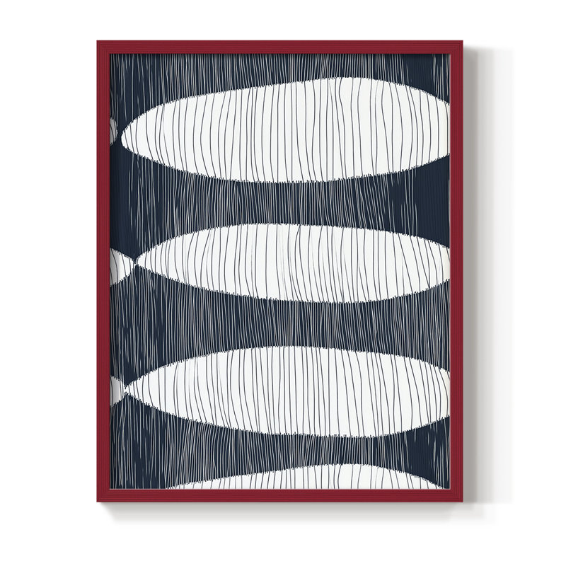 "ABSTRACT Series DCC XXXV" par J Paul, Doré, H 21 po x l 17 po