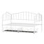 Le lit de jour avec tiroirs de rangement offre une fabrication durable et un style polyvalent pour les chambres d'amis-158828751