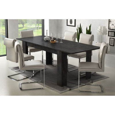 Dishad Extendable Oak Dining Table