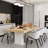 Arfath 8-Person Double Pedestal Dining Table