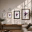 Dancer in Motion Modern - Framed Print-354442941-354442930