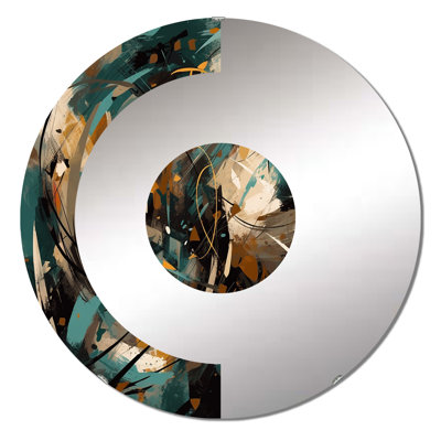Acesen - Half Circle Wall Mirror