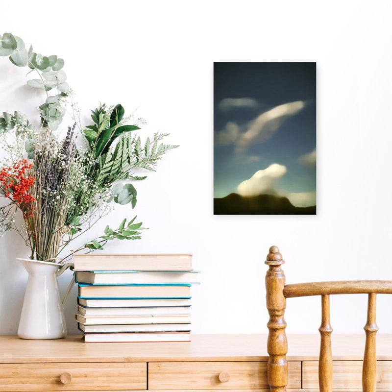 Contemporary Art Abstract Dreamy Modern Landscape Nature Wall Art 1 Piece Wrapped Canvas Wall Art, 30.48 cm H x 20.32 cm W
