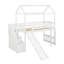 Lit mezzanine simple avec glissade-563402337