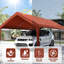 Abri d'auto 12 x 20 pi, housse de remplacement pour abri d'auto (toit non inclus)-118028414