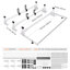 149.9cm W Metal Storage Rack
