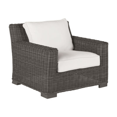 Rustic Woven Lounge Chair