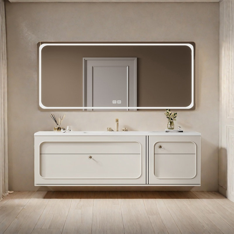French elegant style bathroom cabinet