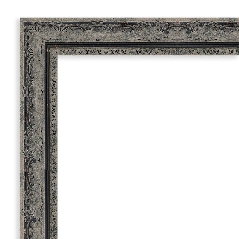 Miroir de plancher pleine longueur Filigree, Matte Black
