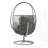 Outdoor Wicker Swivel Lounge Chair