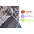 Loom & Grey/Multi Abstract Area Rug 5X7 - Non-Shedding, Stain For Bedroom, Study Non-Shedding Dining Room, Entryway Decor