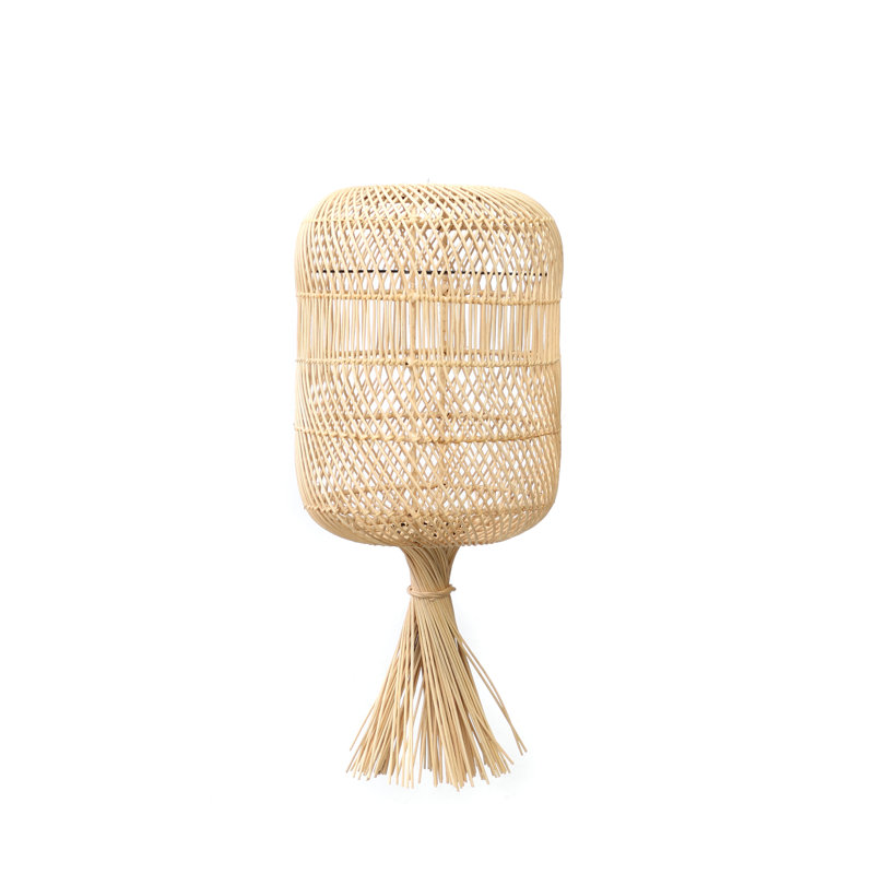 Drum Pendant Shade ( Screw On ) in Natural, 65cm H x 29cm W x 29cm D