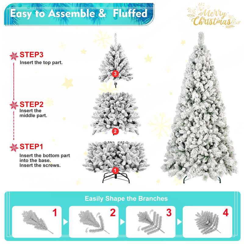 Arbre de Noël 6 pi, Ne s’applique pas, 6', Non pré-éclairé