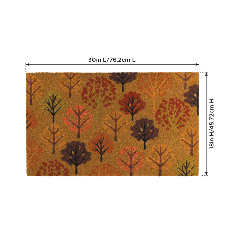 Paillasson d'extérieur 30x18, Collage des arbres