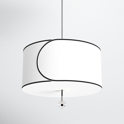 Hampshire 3 - Light Metal Drum Chandelier