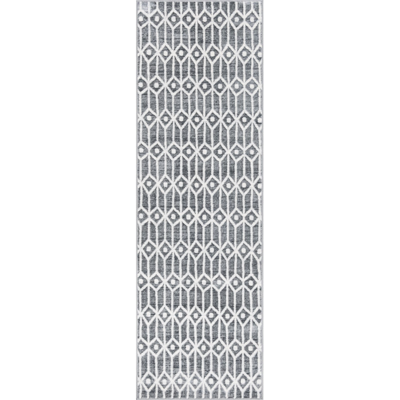 Patric Geometric Indoor Rug, Runner 3' x 10'