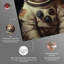 «Astrocat Canvas Quirky Cat» par Notoriart-104452532-112213659