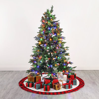 66' Lighted Pine Christmas Tree