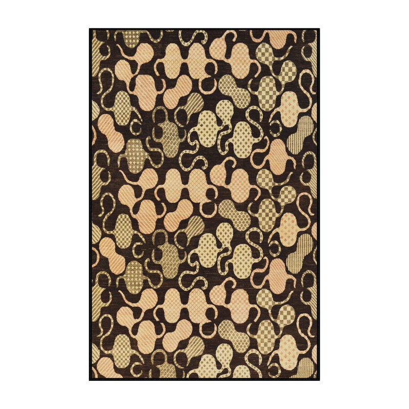 Abstract Indoor Rug, Rectangle 2' x 3'