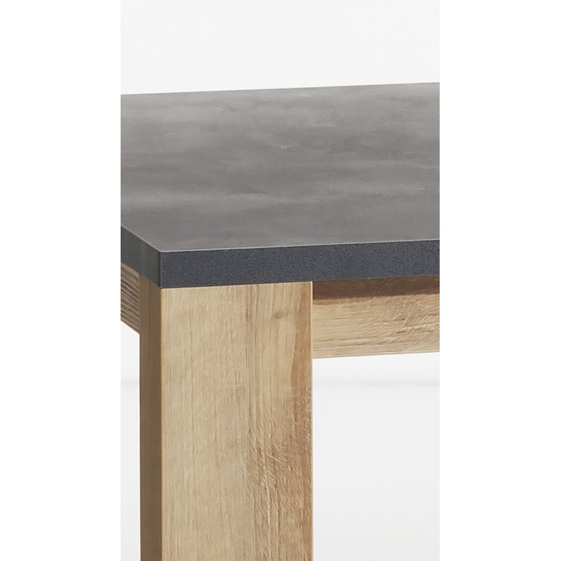 Vittoria Dining Table, Grey, Brown