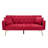 Talmadge Twin 72'' Velvet Tufted Convertible Sofa-1268791303